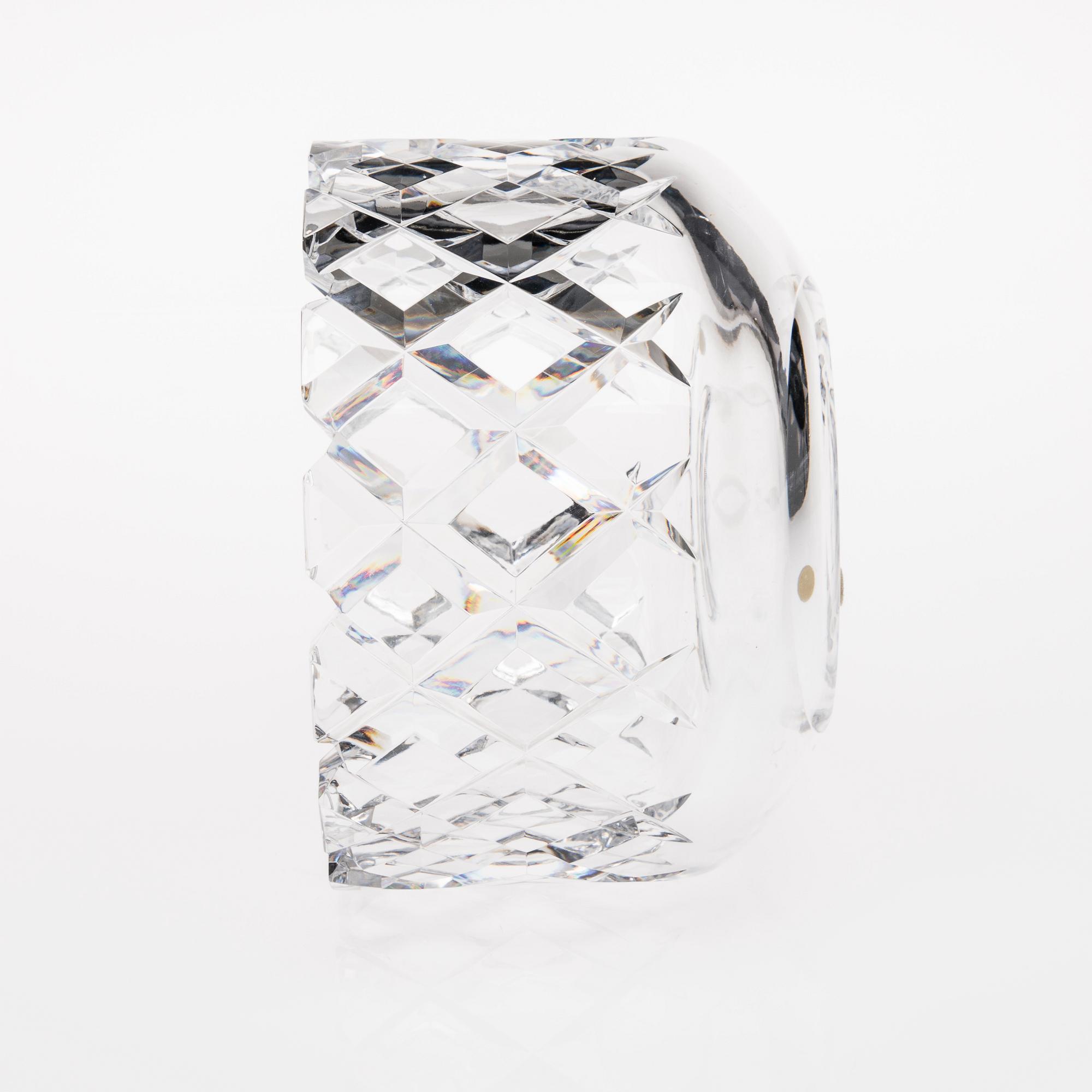 SKÅL, glas, "Sofiero", signerad Gunnar Cyrén, Orrefors, 1900-talets andra hälft.