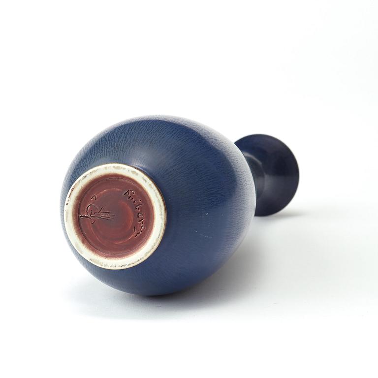 BERNDT FRIBERG, vas av stengods, Gustavsberg studio 1961.