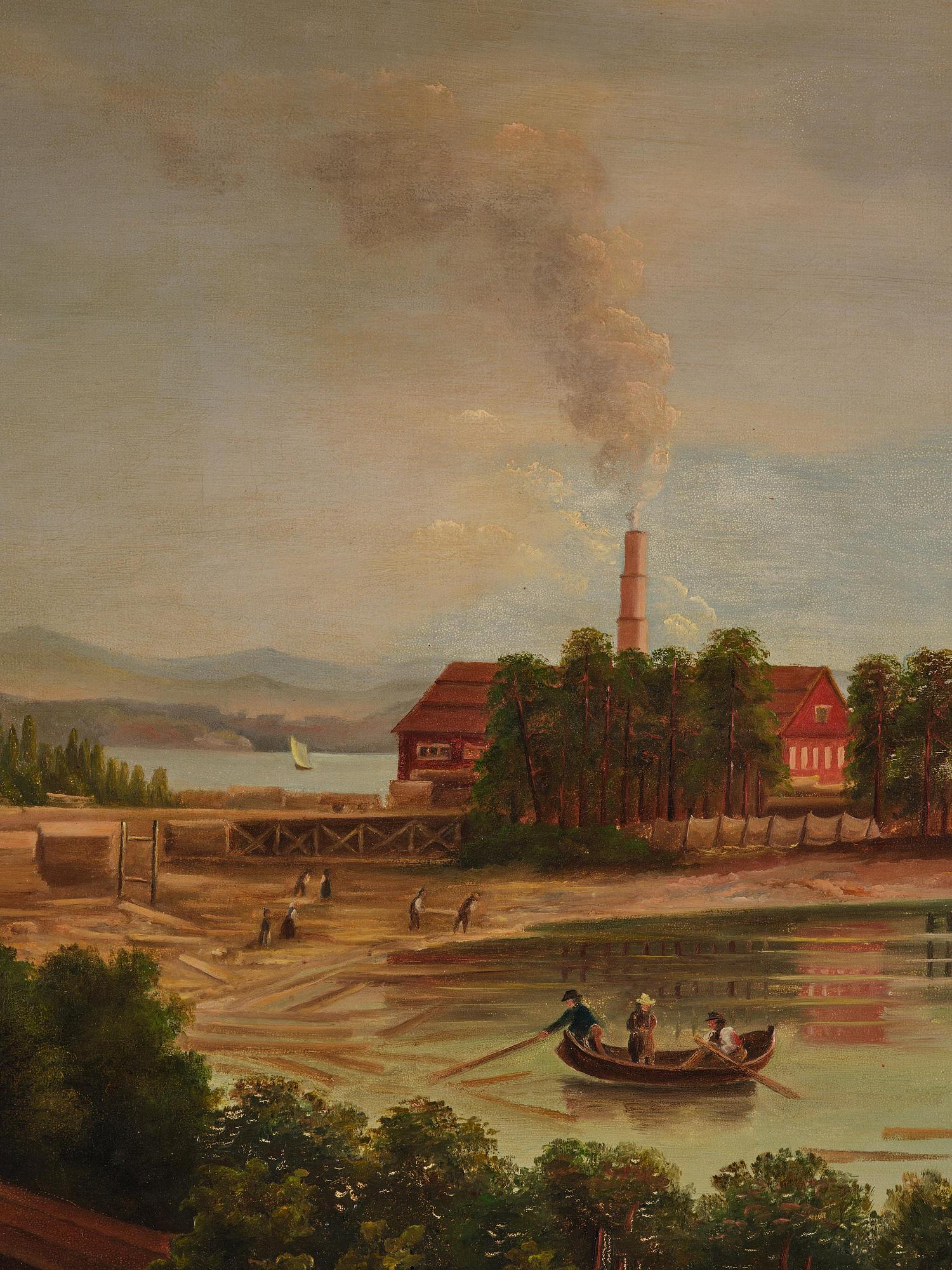 Albert Blombergsson, Korsnäs mill, Dalarna.