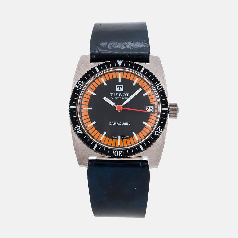 TISSOT, Visodate, Carrousel, wristwatch, 33 mm.