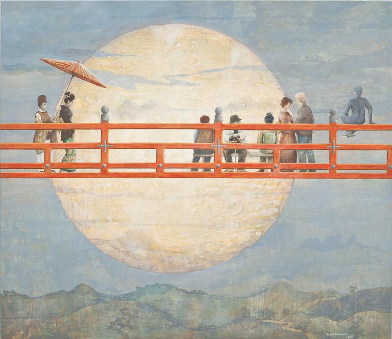 BENGT BÖCKMAN, olja på duk, signerad.