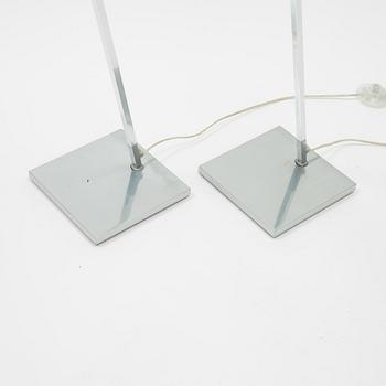 Philippe Starck, a pair of 'Kelvin' floor lights, Flos, Italy.