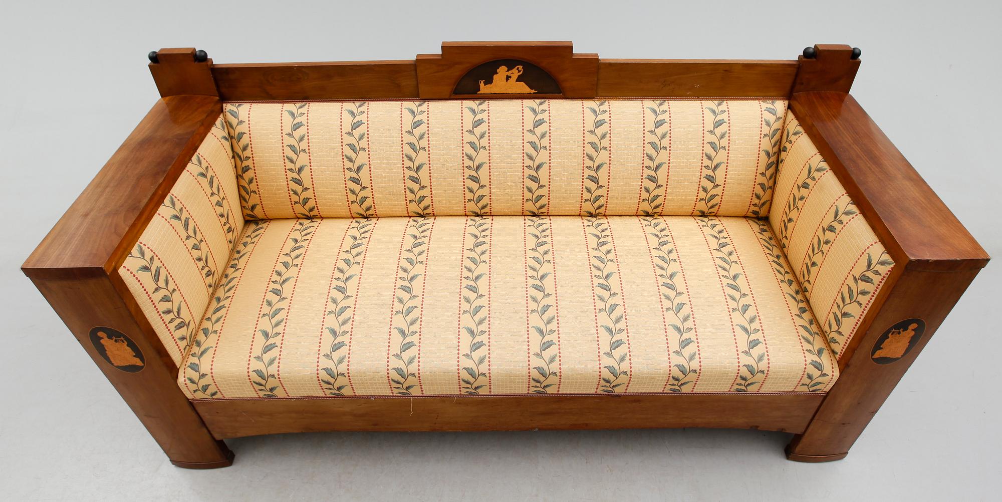 SOFFA, empirestil, 1900-talets början.