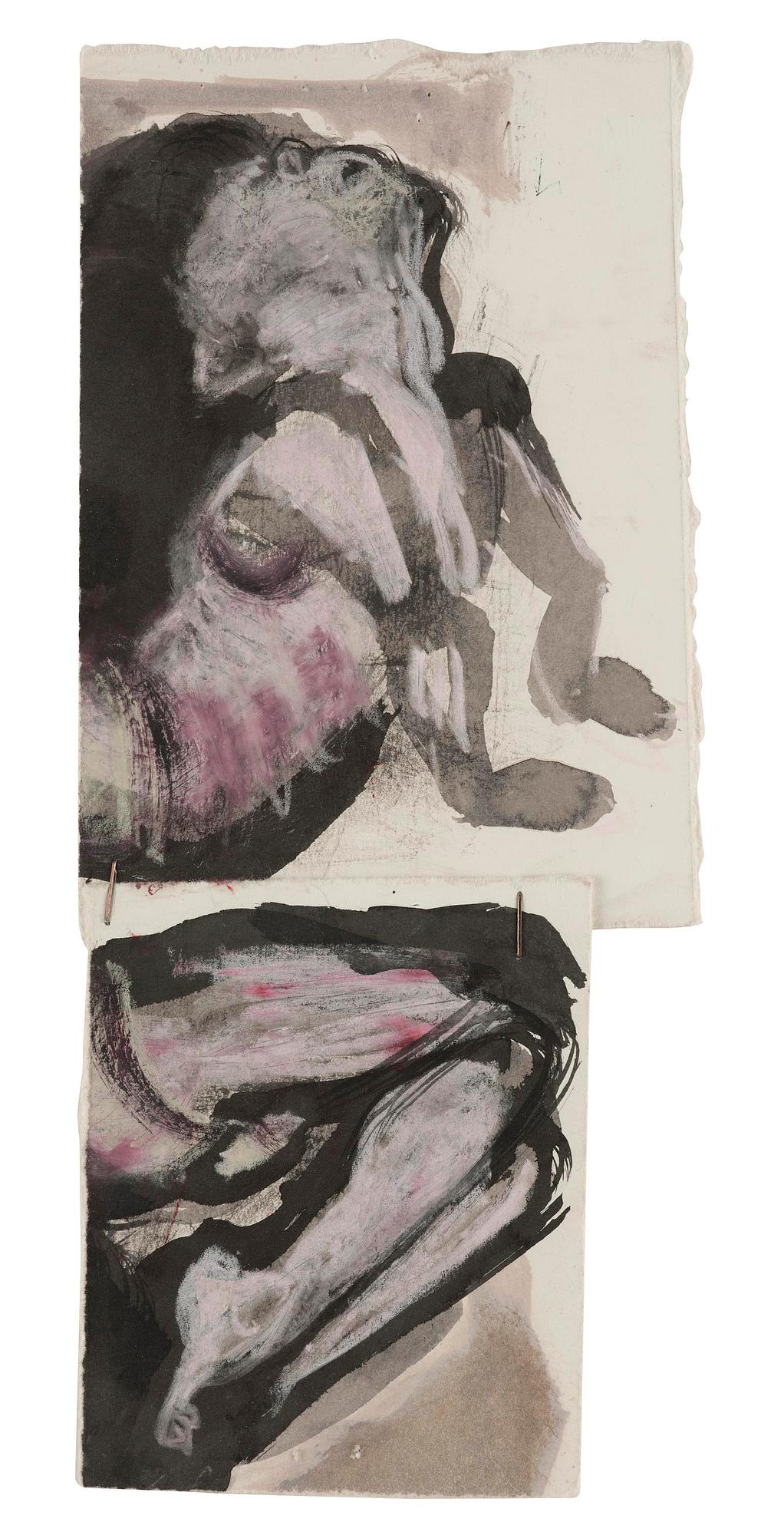 Marlene Dumas, "Two Parts".
