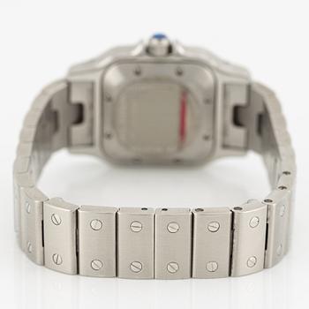Cartier, Santos, wristwatch, 24 x 24 (35) mm.