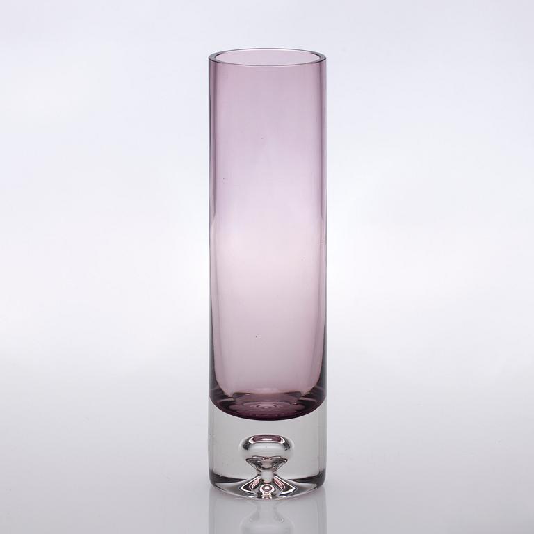 VAS, glas, signerad Tapio Wirkkala 3586. 1960-tal.