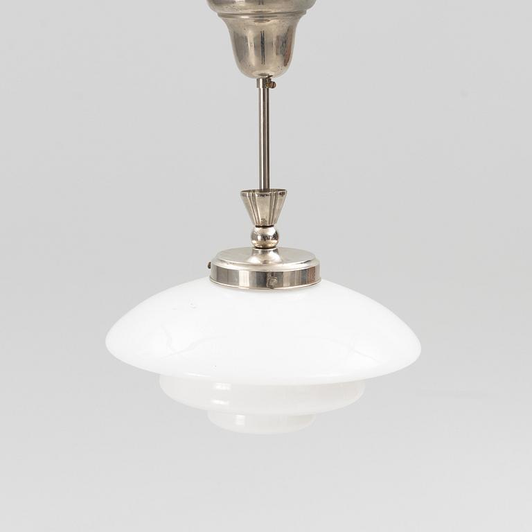 A ceiling light, 1930's.