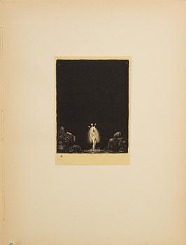 JOHN BAUER, "Troll", ten  litographs by John Bauer, Ernst Bauers Förlag Gothenburg, A. Börtzells, 1915.