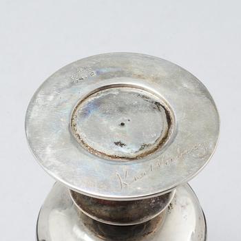 KARL NORBERG, bägare, silver, C.G Hallberg, Stockholm, 1930.