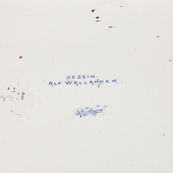 PARAPLYSTÄLL, Alf Wallander, Rörstrand, omkring år 1900.