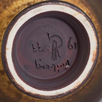 VAS, stengods, Berndt Friberg, Gustavsbergs studio. Signerad.