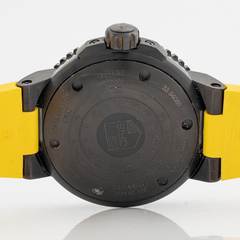 Oris, Aquis, Depth Gauge, wristwatch, 46 mm.