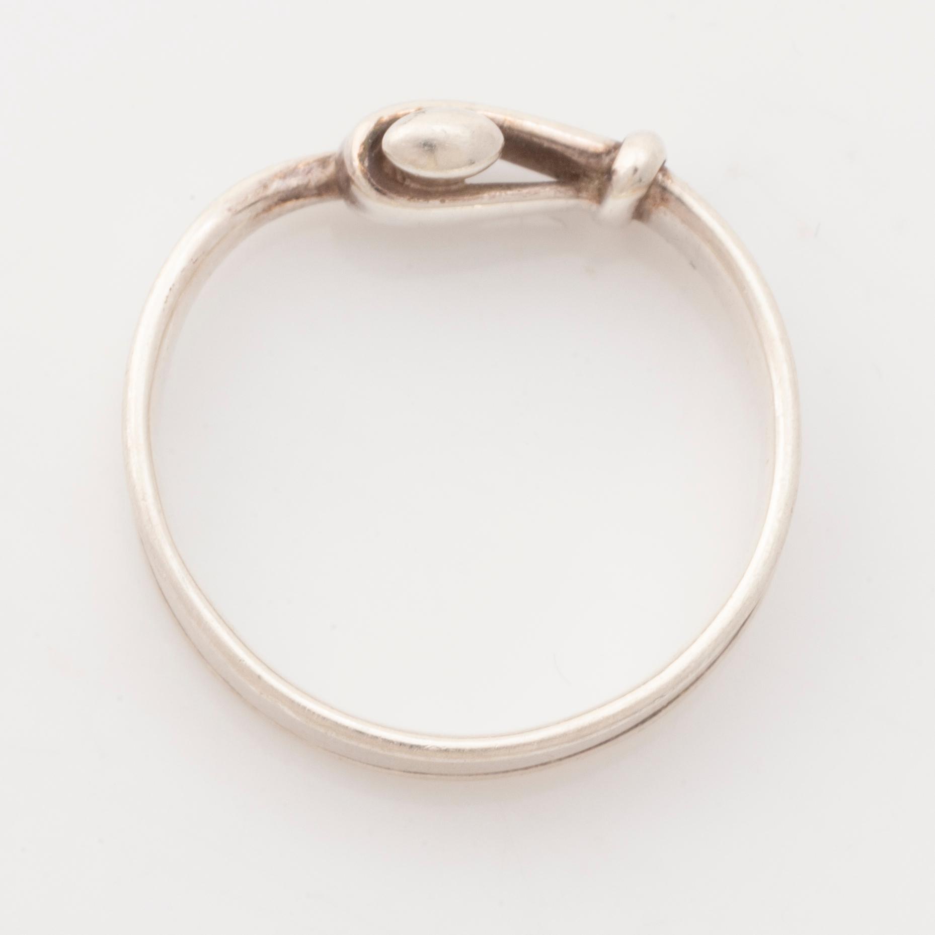 Vivianna Torun Bülow-Hübe, ring silver, nr 204 A.