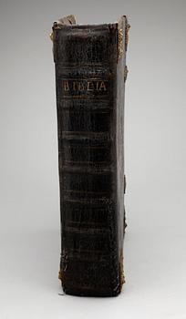 KONUNG KARL XII:s BIBEL, "Biblia Thet är All then heliga skrift...", Stockholm 1703.