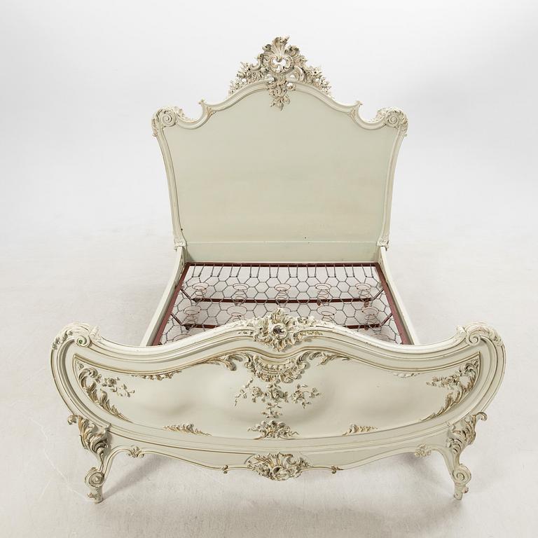 Bed in the Louis XV style, L. Malard, Paris, early 20th century.