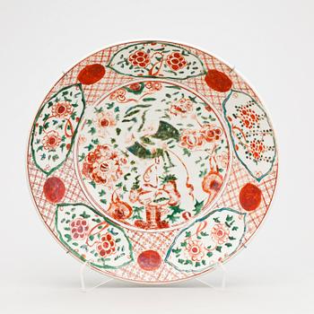 FAT, porslin, Kina, Swatow, Ming dynastin, Wanli (1573-1619).