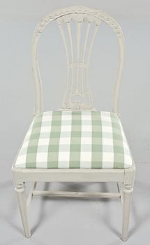 STOL, sengustaviansk, Olof Ericsson, Strekered, sent 1700-/ tidigt 1800-tal.