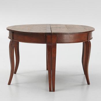Matbord, tvådelat, 1800-tal.