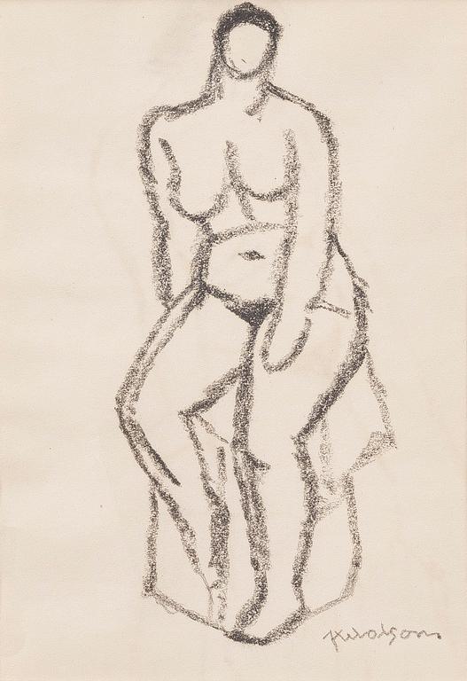 Axel Olson, Model study.