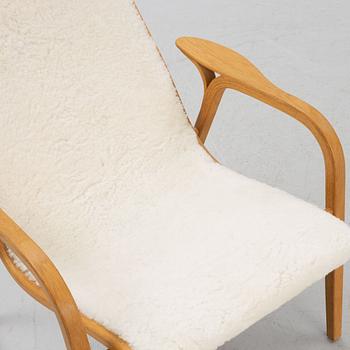 Yngve Ekström, a 'Lamino' armchair, Swedese.