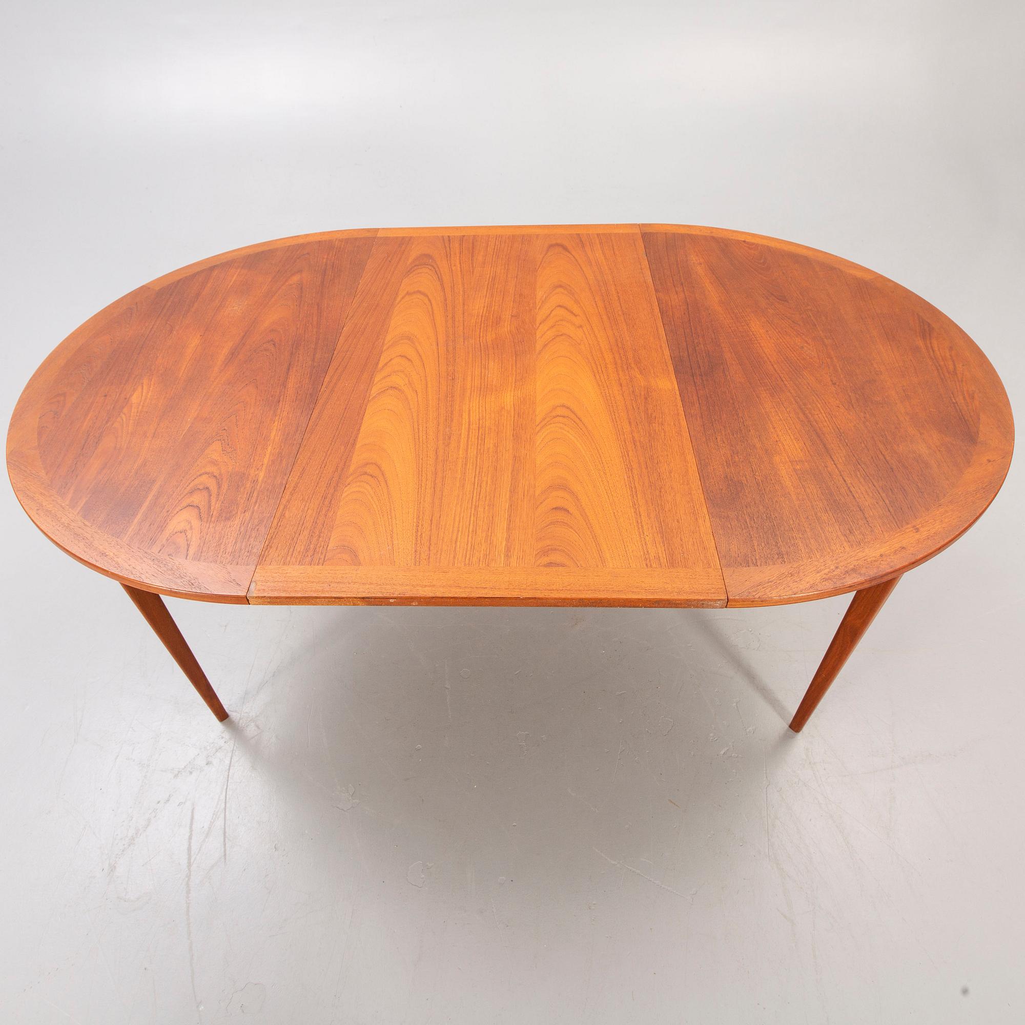 Dining table, 1950s-60s.