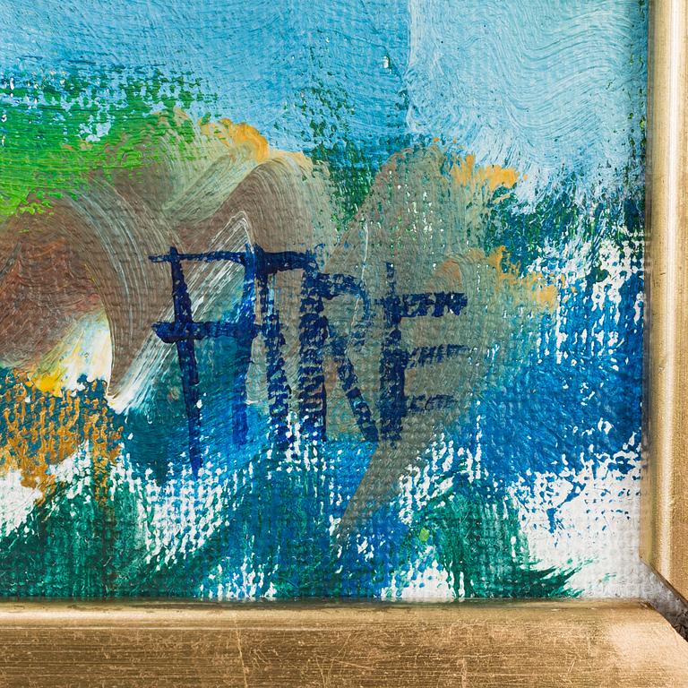 LEOPOLD FARE, olja på duk, signerad och daterad -76.