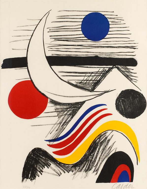 Alexander Calder, Moon and planets.
