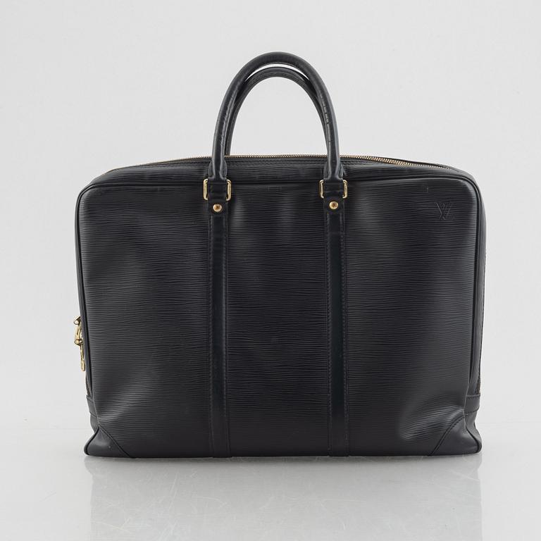 Louis Vuitton, briefcase/bag, "Epi Porte Documents Voyage", 2005.