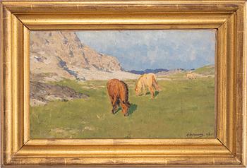 Gustaf Ankarcrona, Horses.