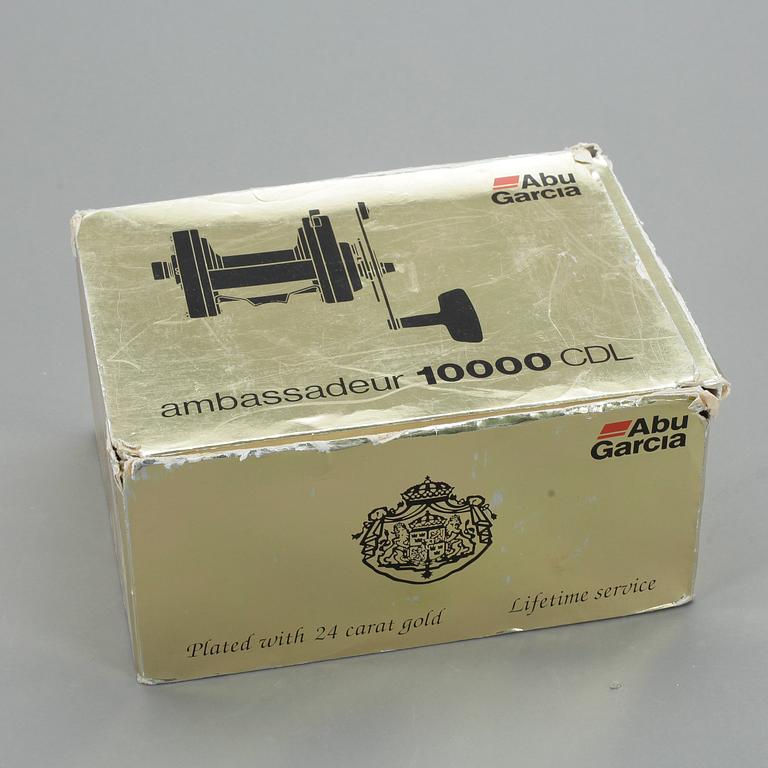 FISKERULLE, ABU, Ambassadeur 10000 C De Luxe. 1900-talets andra hälft.
