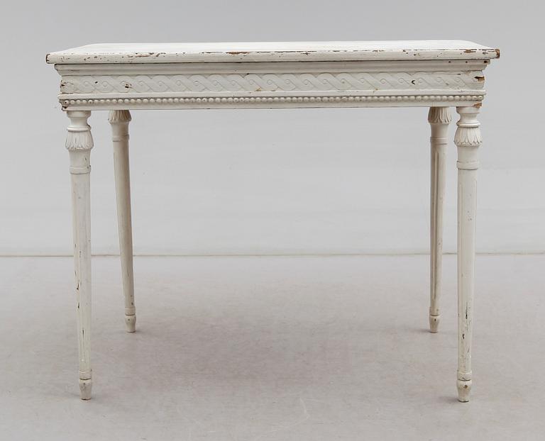 VÄGGBORD, gustaviansk stil, 1800-talets andra hälft.