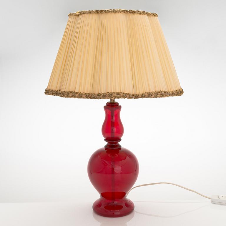 A mid 20th century Italian table lamp.