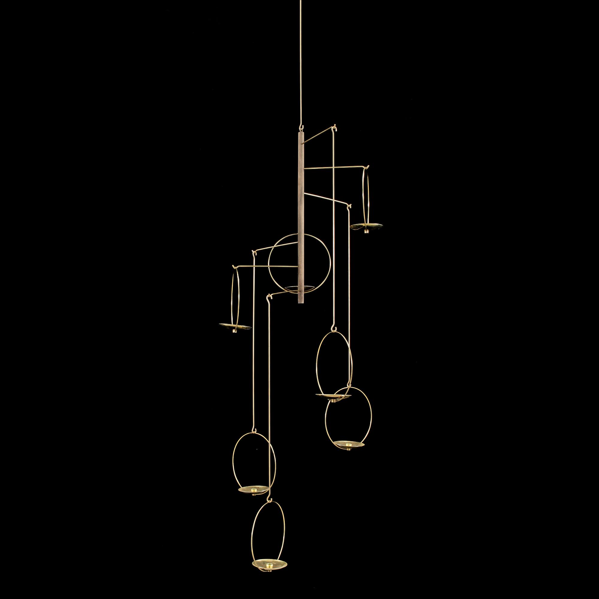 LJUSMOBIL, mässing, Timo Sarpaneva, Kaija Aarikka Finland, 1965.