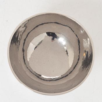 Tore Kullander, skål och ljusstakar, ett par, silver, Borås 1953.