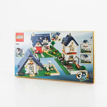 Lego systems 3 kartonger 2000-tal.