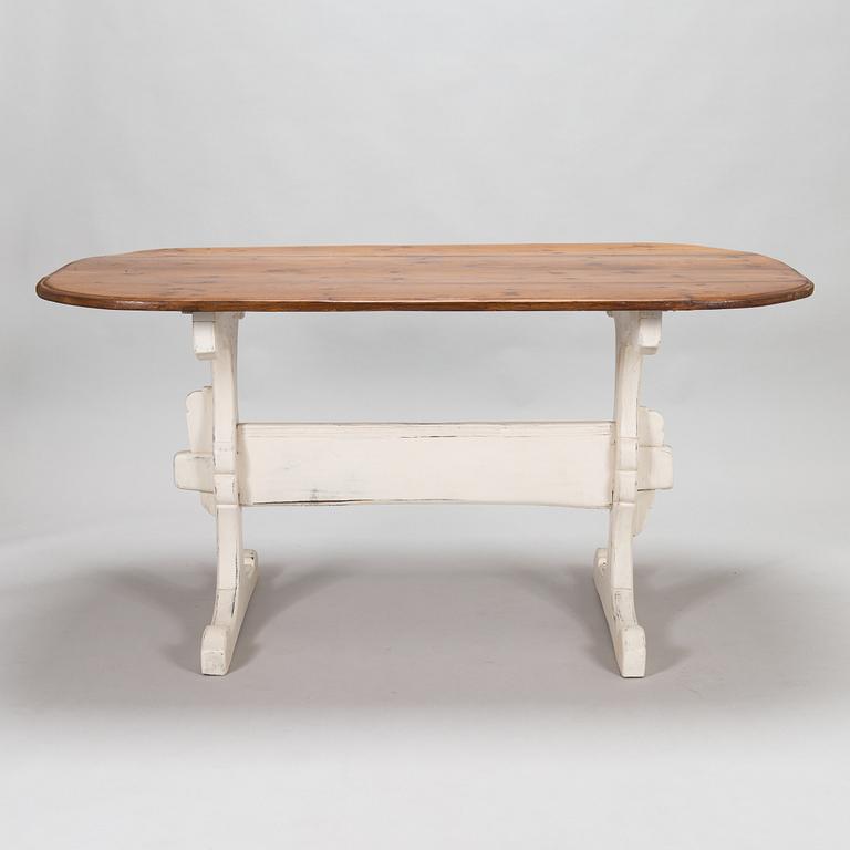 Pirttipöytä, luult. vuosisadan vaihde 1700/1800.