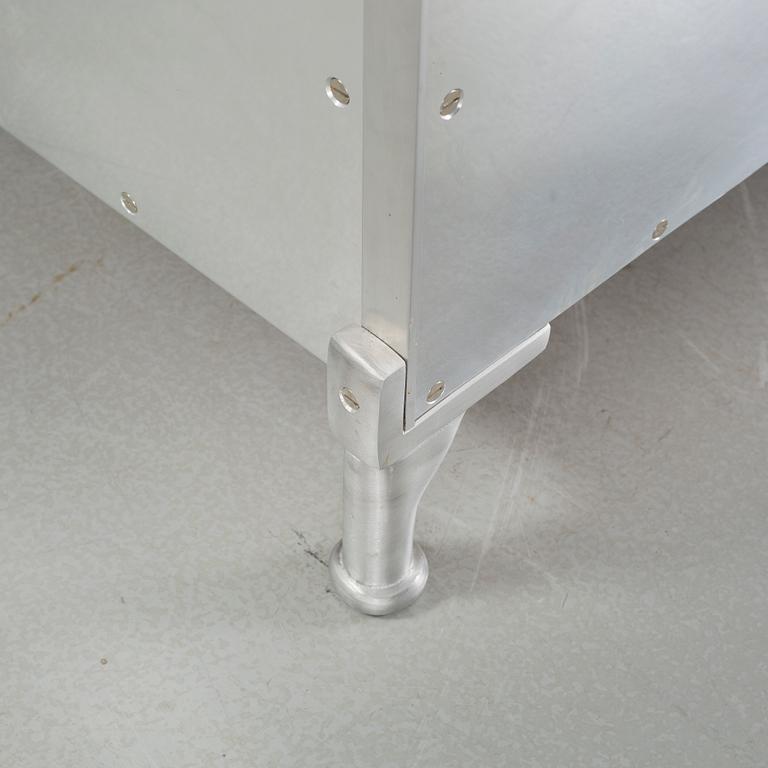 An "Aluminium" chair, designed in 1990 by MAts Theselius for Källemo.