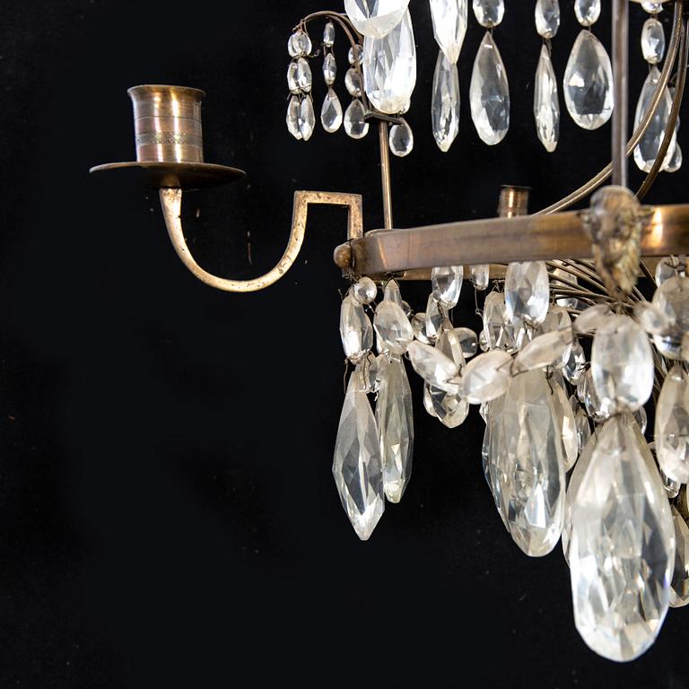 Chandelier, Haga model, 1800-1900s.