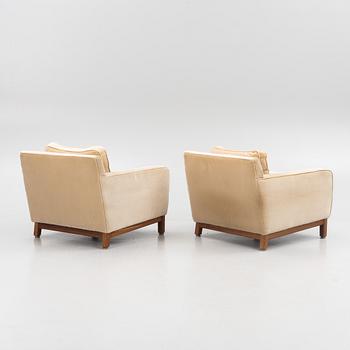 A pair of armchairs, second half of the 20th Century.