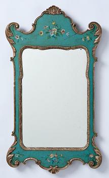 A Baroque style mirror, Southern Europe, first half of the 20th Century.