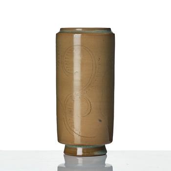 Wilhelm Kåge, a stoneware vase, Gustavsberg 1928.