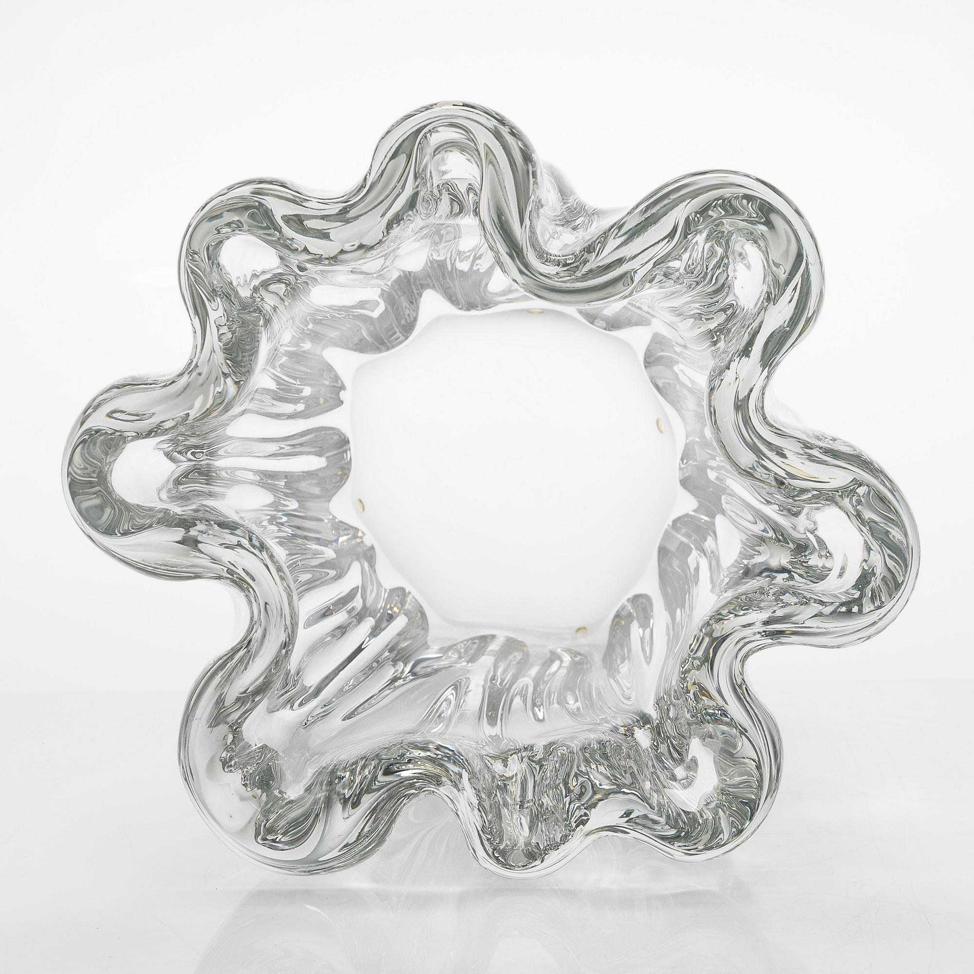 Tapio Wirkkala, maljakko, "Kalvolan kanto", signeerattu Tapio Wirkkala 3241.