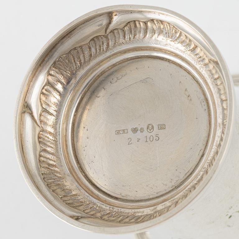 Bägare, 7 st, silver, 1900-tal.