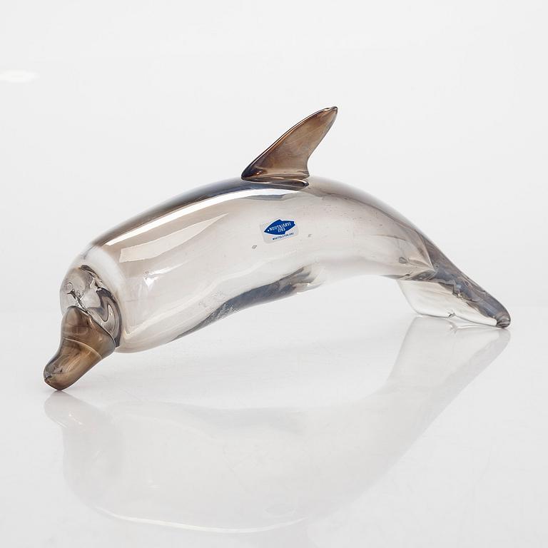 Oiva Toikka, glasskulptur, signerad Oiva Toikka Nuutajärvi Notsjö.