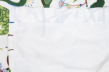 Josef Frank, a 'Gröna fåglar' curtain, Firma Svenskt Tenn.