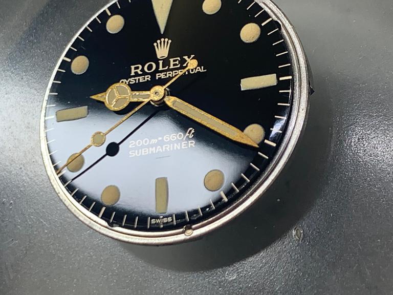 Rolex, Submariner, "Underline, Meters first, Gilt Dial", ca 1964.