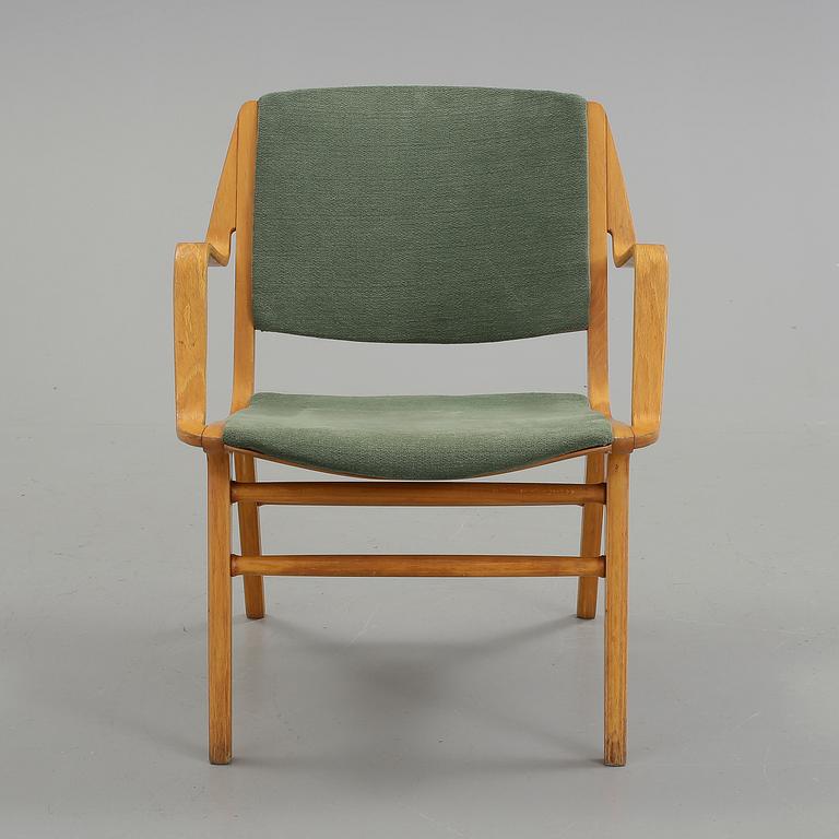 KARMSTOL, "Ax-chair", Peter Hvit och Orla Mölgaard-Nielsen, Fritz Hansen, Danmark, 1950-/60-tal.