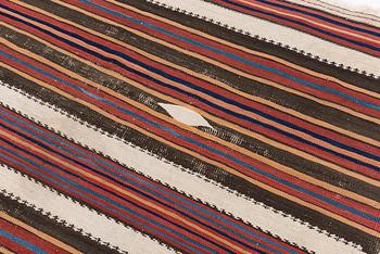 Rug, Kelim, semi-antique, approx. 272 x 155 cm.
