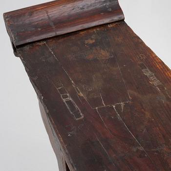 A hardwood altar table, late Qing dynasty / 20th century.