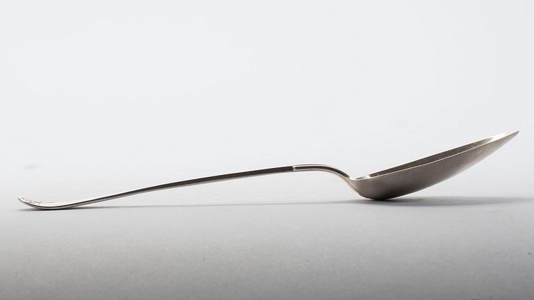 RAGUSKED, silver, Gustaf Möllenborg, Stockholm 1849. Vikt ca 124 g.